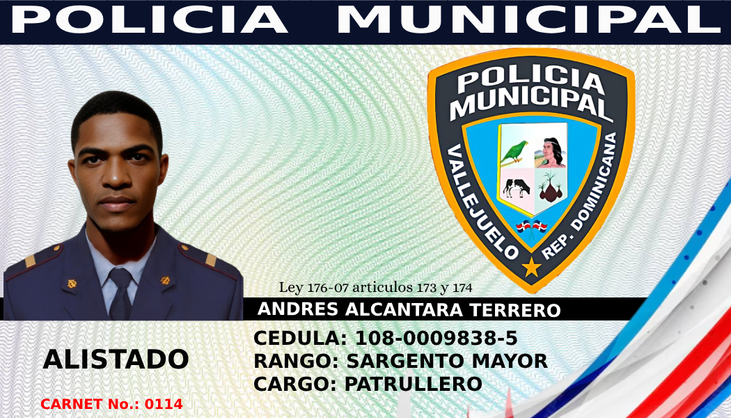 Andrés Alcántara Terrero — Sargento Mayor