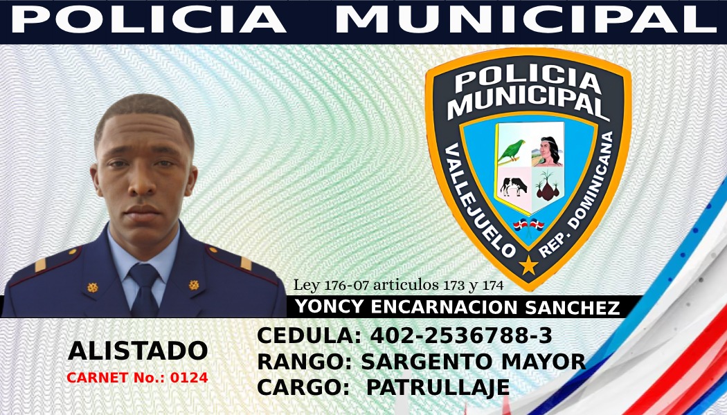 Yoncy Encarnación Sánchez — Sargento Mayor