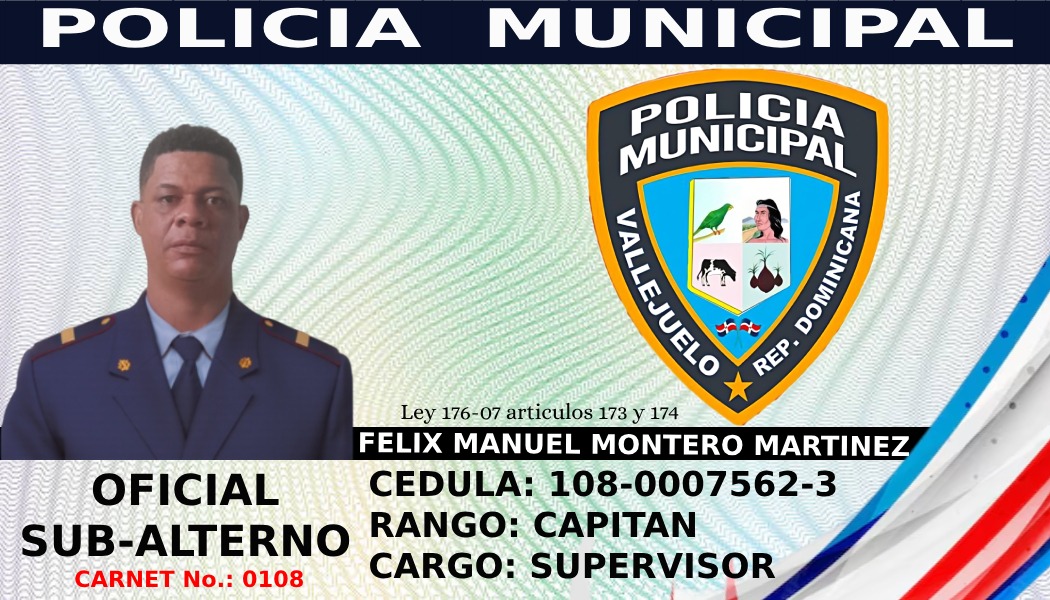 Félix Manuel Montero Martinez — Capitán