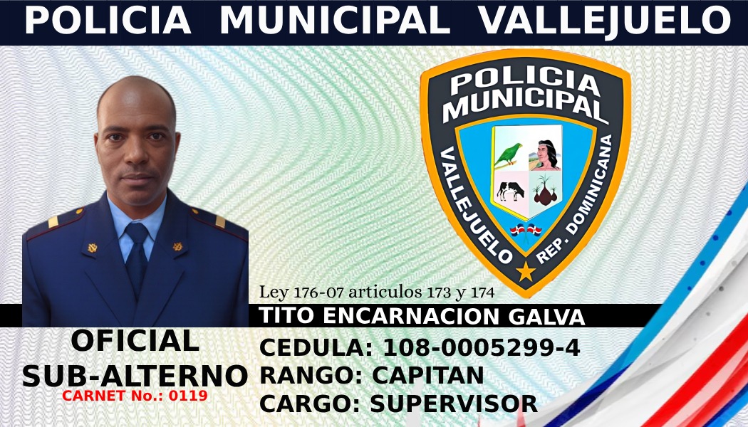 Tito Encarnacion Galva — Capitán